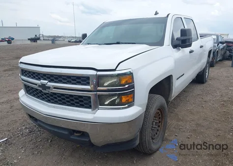 2014 Chevrolet Silverado 1500 1Lt из США, поврежденный, VIN 3GCUKREC3EG113365